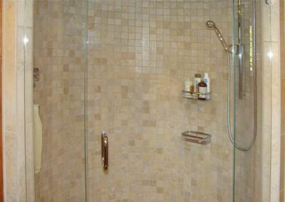 Mosaic Shower Tile and Grout Cleaning and Sealing by Alex Stone and Tile Services, Los Angeles.