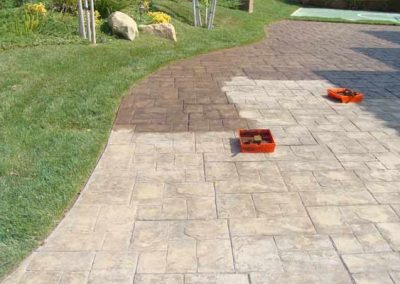 Stone Walkway Cleaning by Alex Stone and Tile Services, Los Angeles.