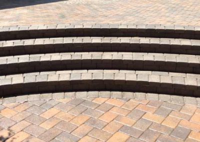 Patio Paver Restoration - Stone Paver Driveway , Steps Cleaning and Sealing by Alex Stone and Tile Services, Los Angeles, CA..