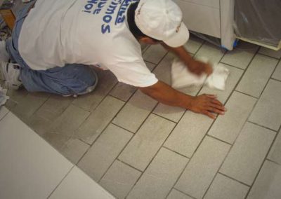 Tile Floor Restoration, Tile and Grout Cleaning and Sealing by Alex Stone and Tile Services, Los Angeles, San Fernando Valley, Pasadena, CA.